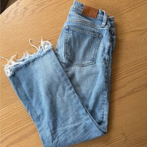 J. Crew Light Blue Distressed Women Jeans